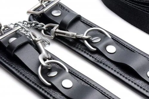 Mistress Isabella Leather Bed Restraint Kit Black Mistress by Isabella Sinclaire Anal Mistress Isabella Leather Bed Restraint Kit Black Mistress by Isabella Sinclaire Anal