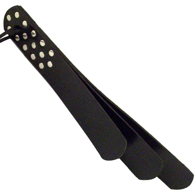 Rouge Garments Anal Rouge Garments Three Flap Paddle Black