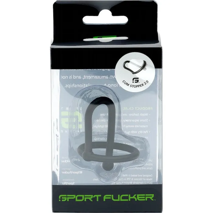 Cum Stopper 20 Black Sport Fucker Anal