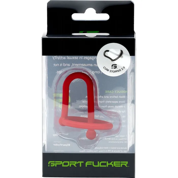 Cum Stopper 20 Black Sport Fucker Anal