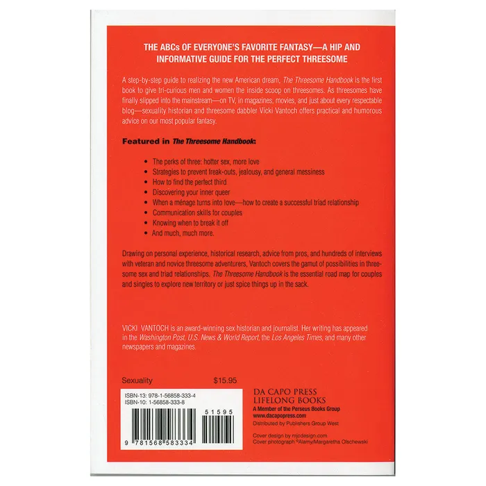 Hachette Book Group Female Sex Toys Threesome Handbook The Practical Guide to Sleeping with Three