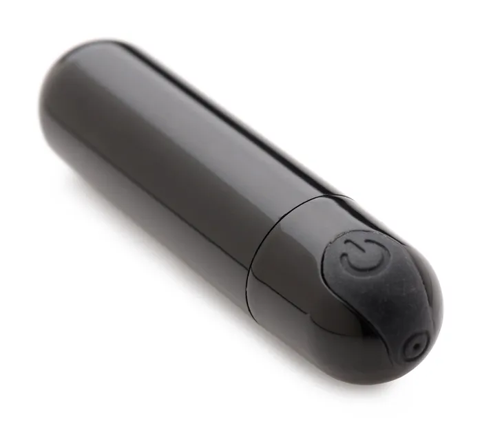 10x Rechargeable Vibrating Metallic Bullet XR Brands Female Sex Toys