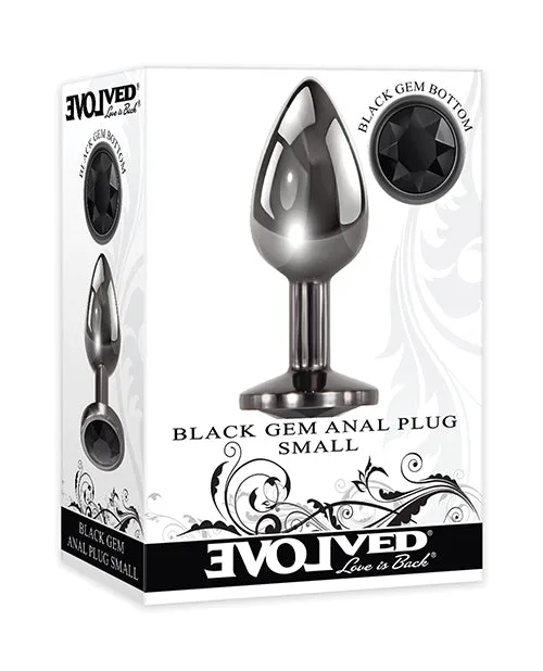 Evolved Novelties Evolved Black Gem Anal Plug Anal