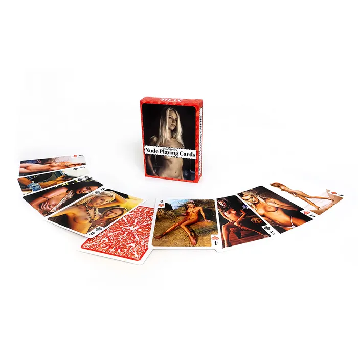 Nude Playing Cards Wood Rocket Vibrators
