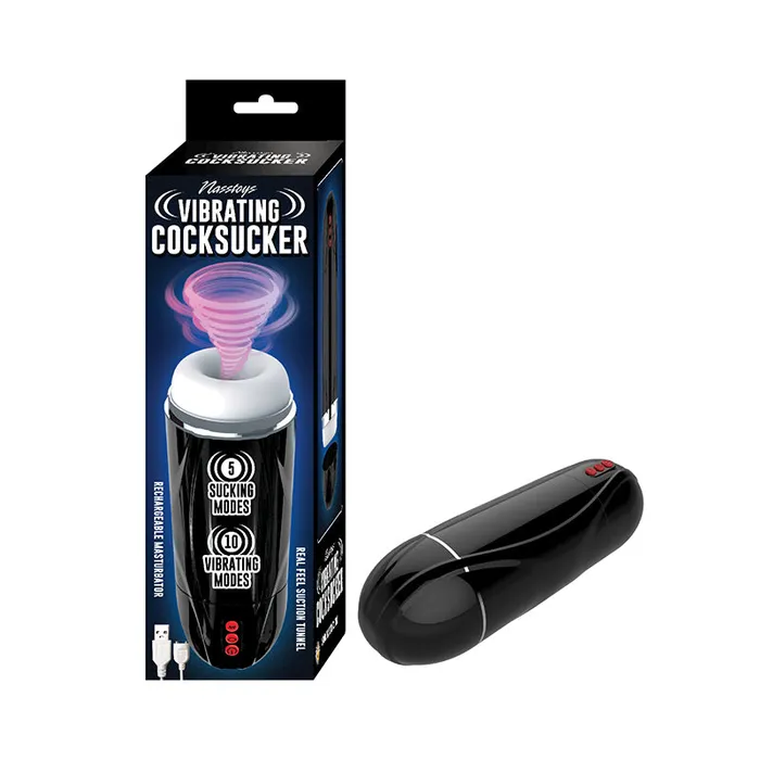 Anal Nasstoys Vibrating Cocksucker Black