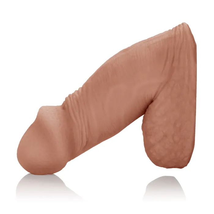 CalExotics Anal Packer Gear Packing Penis 4 Inch Brown