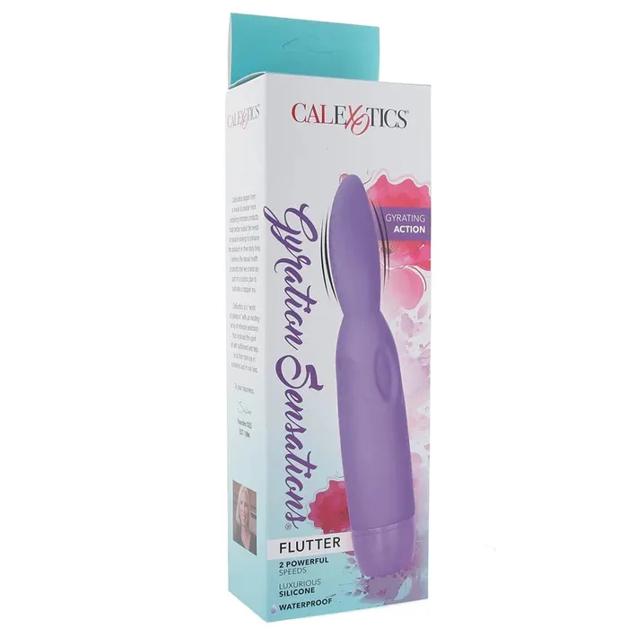 CalExotics Gyrating Pleasing Flutter Vibe in Purple pink cherry Vibrators