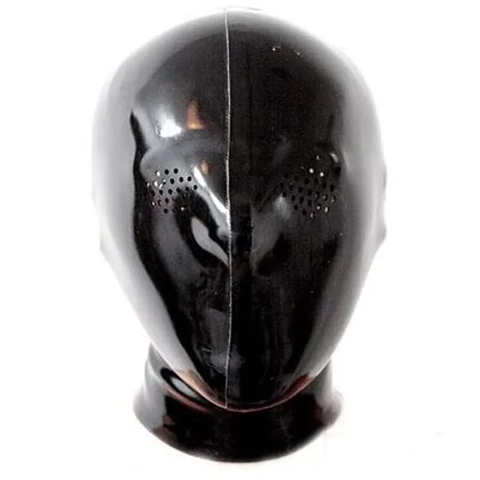 House of Dasein Hoods Latex Gummi Hood Rubber Face Game Mask With Mesh Holes For Men And Women S Lm286 Male Sex Toys