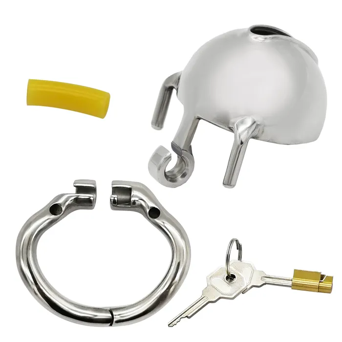 Stainless Steel Male Cock Cage CHASTITY CAGE CO Male Sex Toys