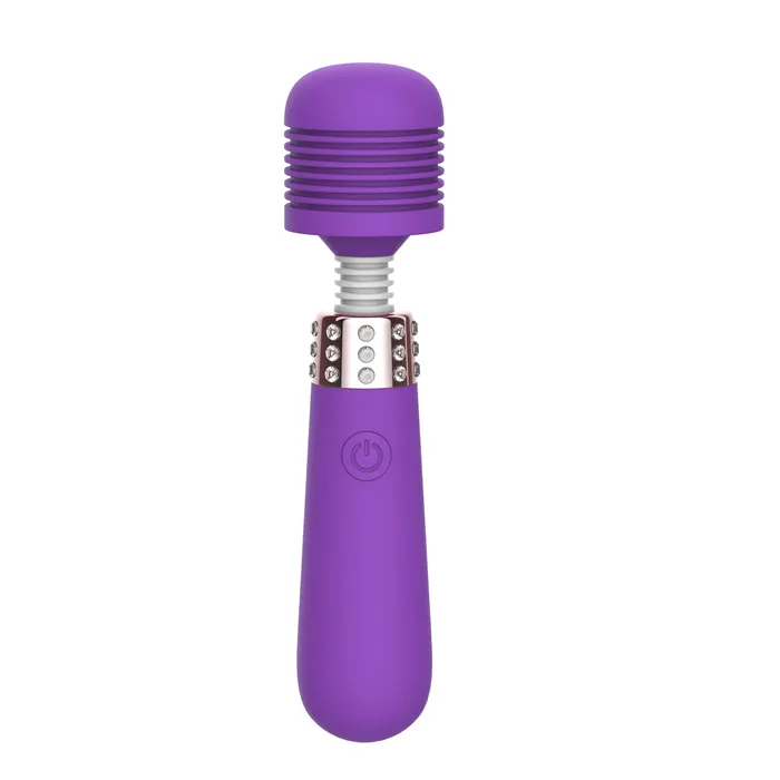 Vibrators SHIBARI Shibari Sexy Bling Bling Mini Wand Purple