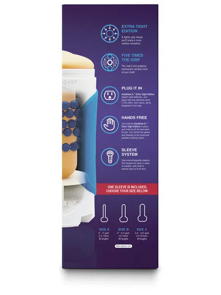 AUTOBLOW 2 PLUS XT MACHINE SIZE A AUTOBLOW Male Sex Toys