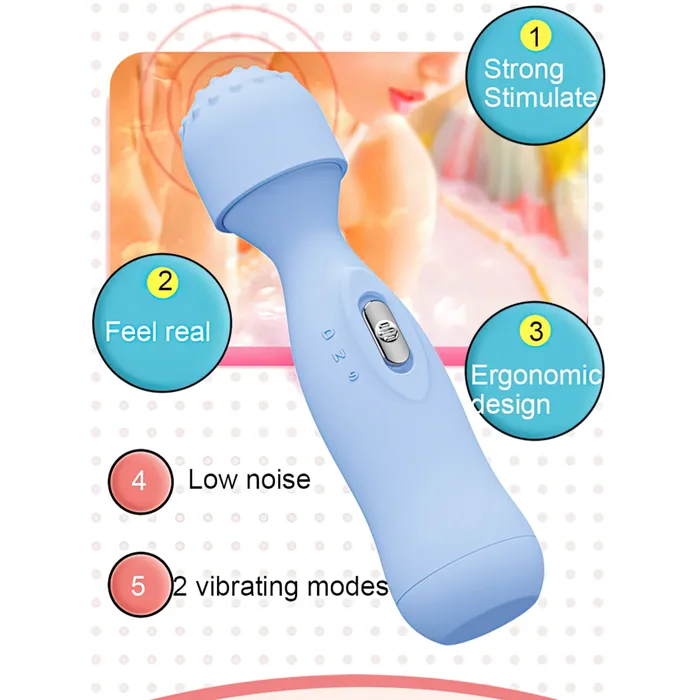 EVEs SECRETS Female Sex Toys Womens Clitoral Vibrators Cool Sex Toy With Waterproof Head Best Female Wand Vibrators