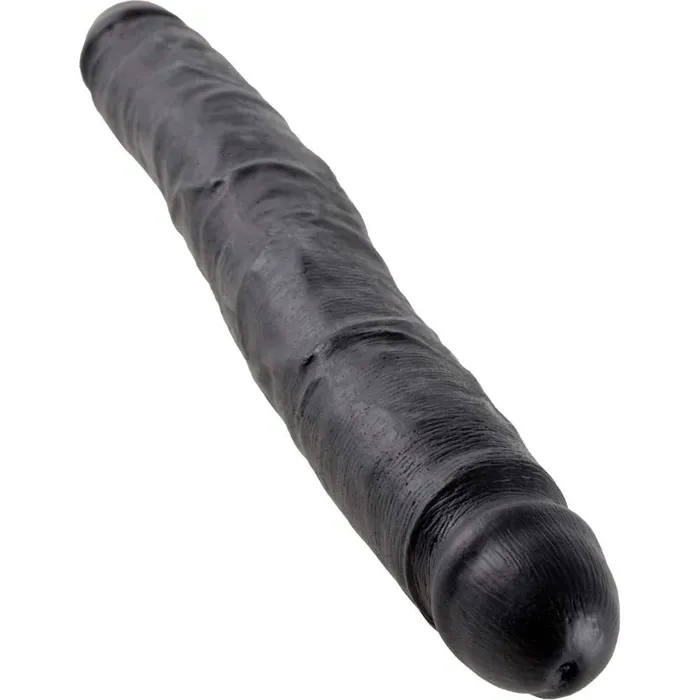 Pipedream King Cock Slim Realistic Double Dildo 12 inch Black Pipedream Dildos Pipedream King Cock Slim Realistic Double Dildo 12 inch Black Pipedream Dildos