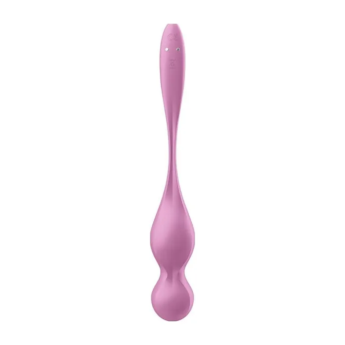 Vibrators Satisfyer Love Birds 1 Kegel Pelvic Floor Trainer w Connect App Pink Pink Satisfyer